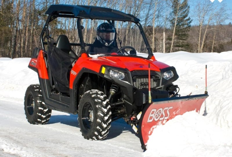 Cutting Edge Poly LLC ATV/UTV Snow Plow Poly Cutting Edge Industrial Strength (52 inch) - Image 5